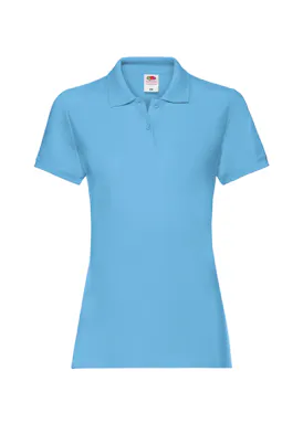 Fruit of the Loom Premium F520 Poloshirt Slim-Fit für Damen