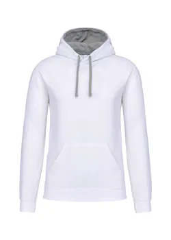 Kariban K446 Sweat-shirt à capuche contrastée coupe standard thumbnail (vignette)