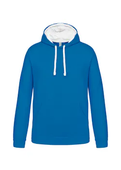 Kariban K446 Sweat-shirt à capuche contrastée coupe standard thumbnail (vignette)