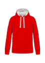 Kariban K446 Sweatshirt hooded, kontrastfarbene Kapuze Regular Fit Vorschaubild