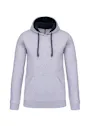 Kariban K446 Sweatshirt hooded, kontrastfarbene Kapuze Regular Fit Vorschaubild