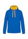 Kariban K446 Sweatshirt hooded, kontrastfarbene Kapuze Regular Fit Vorschaubild