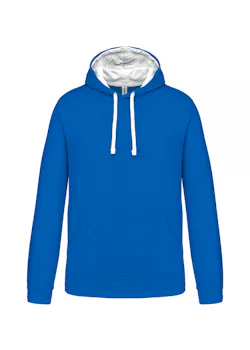 Kariban K446 Sweat-shirt à capuche contrastée coupe standard thumbnail (vignette)