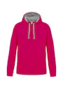 Kariban K446 Sweatshirt hooded, kontrastfarbene Kapuze Regular Fit Vorschaubild