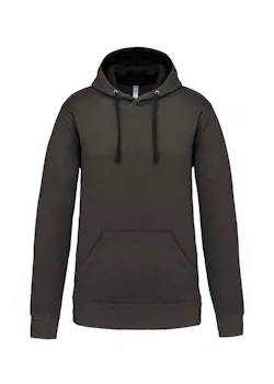 Kariban K446 Sweat-shirt à capuche contrastée coupe standard thumbnail (vignette)