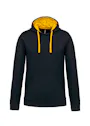 Kariban K446 Sweatshirt hooded, kontrastfarbene Kapuze Regular Fit Vorschaubild