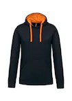 Black/Orange