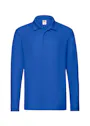 Fruit of the Loom Premium F541N Long-Sleeve Polo Shirt Vorschaubild