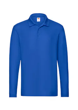 Fruit of The Loom Premium F541N Poloshirt Long Sleeve miniatuur