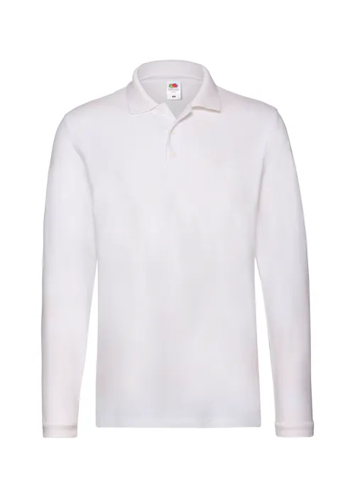 Fruit of The Loom Premium F541N Poloshirt Long Sleeve