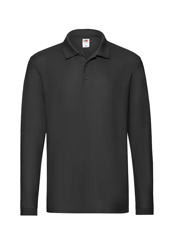 Fruit of the Loom Premium F541N Long-Sleeve Polo Shirt