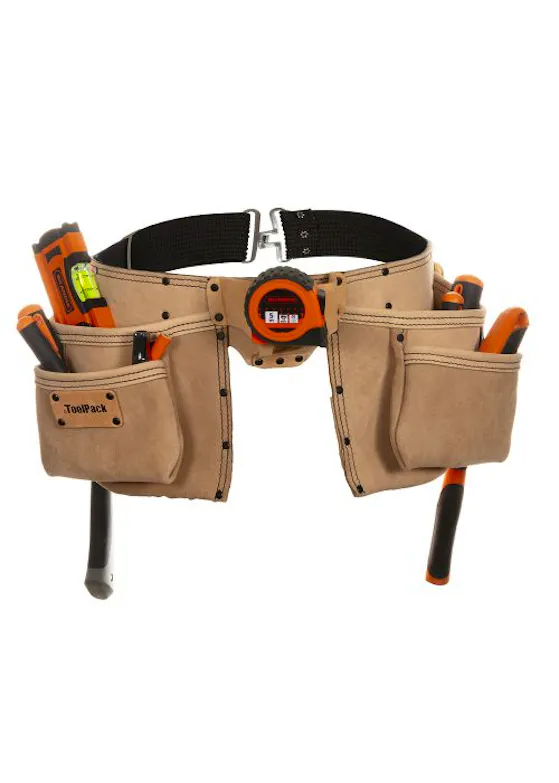 ToolPack Elite doppelter Leder-Werkzeuggürtel