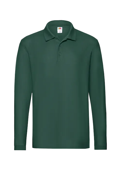 Fruit of The Loom Premium F541N Poloshirt Long Sleeve
