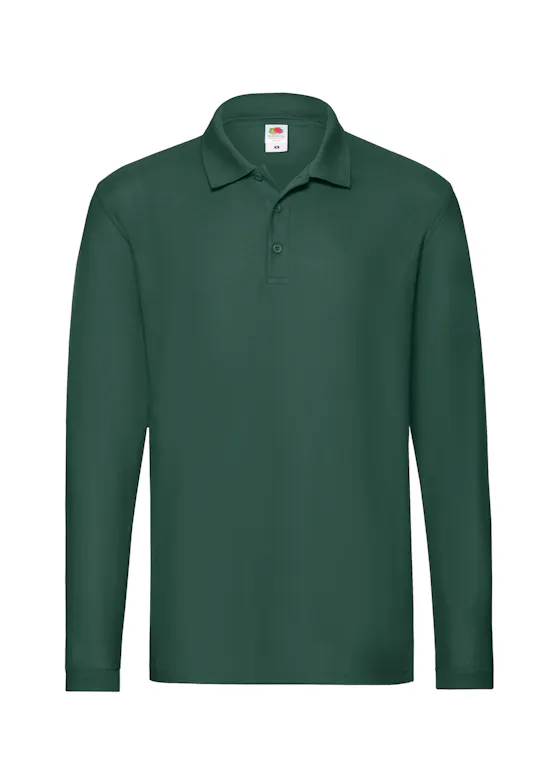 Fruit of the Loom Premium F541N Long-Sleeve Polo Shirt