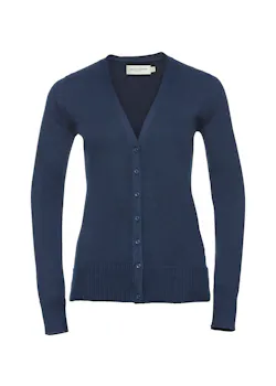 Russell Z715F cardigan en maille col en V coupe standard pour femmes thumbnail (vignette)