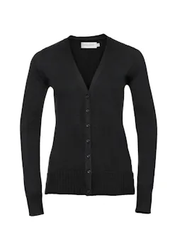 Russell Z715F V-Neck Knitted Cardigan Regular Fit Dames