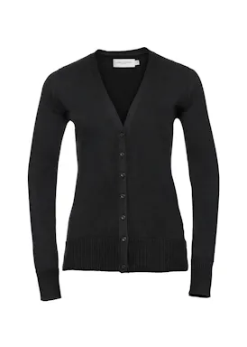 Russell Z715F V-Neck Knitted Cardigan Regular Fit Dames