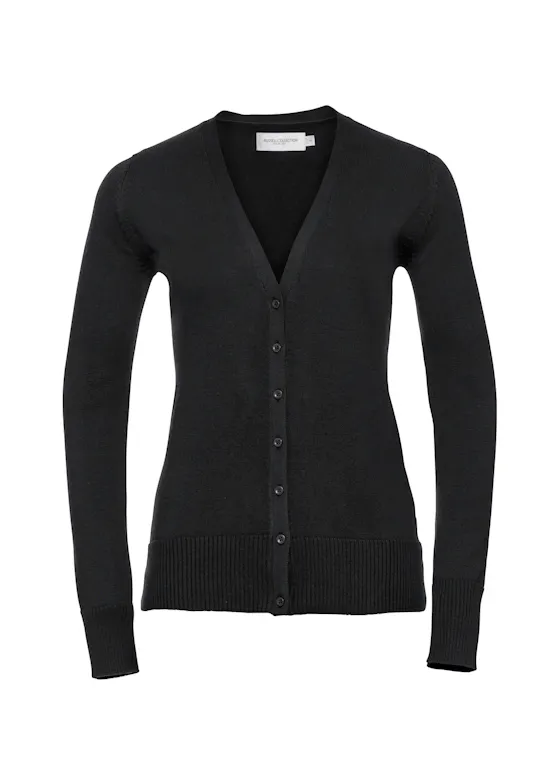 Russell Z715F V-Neck Knitted Cardigan Regular Fit Dames