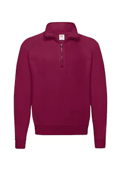 Fruit of The Loom Classic Zip Neck Sweat miniatuur