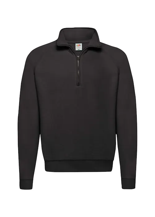 Fruit of The Loom Classic Zip Neck Sweat