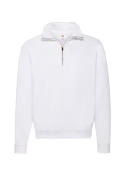 Fruit of The Loom Classic Zip Neck Sweat miniatuur