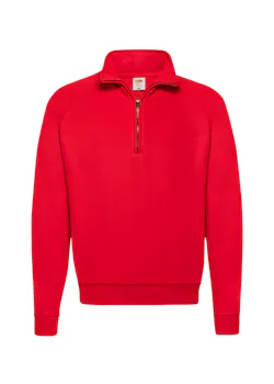 Fruit of The Loom Classic Zip Neck Sweat miniatuur