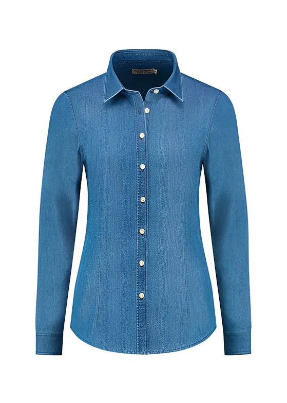 Santino Felix Shirt Regular Fit Dames Corporate