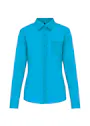 Kariban Jessica K549 Damenbluse mit langen Ärmeln, Regular-Fit Vorschaubild