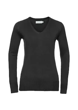 Russell Z710F Trui V-Neck Knitted Regular Fit Verwarmd Dames