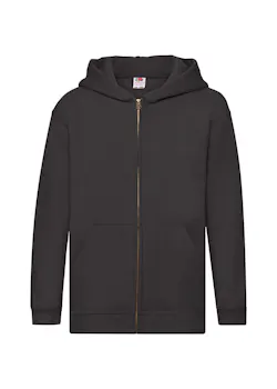 Fruit of The Loom F401K Sweat Jacket Hooded Regular Fit Premium Kinderen