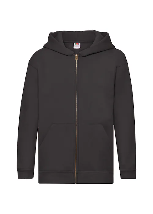 Fruit of The Loom F401K Sweat Jacket Hooded Regular Fit Premium Kinderen