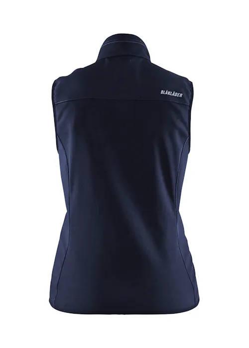 Blaklader 3851 Bodywarmer Softshell Waterafstotend Stretch Dames Unite
