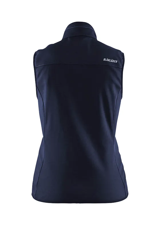 Blaklader 3851 Bodywarmer Softshell Waterafstotend Stretch Dames Unite