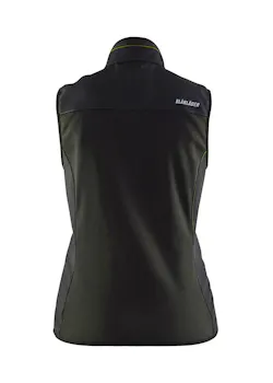 Blaklader 3851 Bodywarmer Softshell Waterafstotend Stretch Dames Unite miniatuur