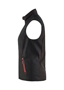 Blaklader 3851 Bodywarmer Softshell Waterafstotend Stretch Dames Unite miniatuur