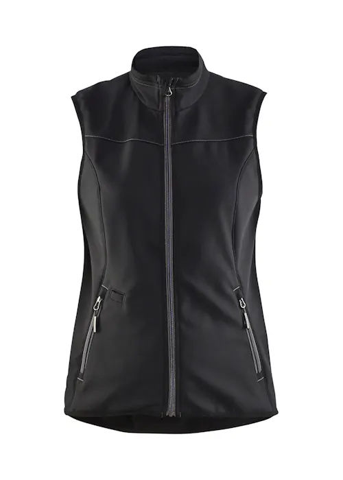 Blaklader 3851 Bodywarmer Softshell Waterafstotend Stretch Dames Unite