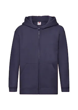 Fruit of The Loom F401K Sweat Jacket Hooded Regular Fit Premium Kinderen miniatuur