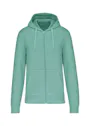 Kariban ökologischer Herren-Sweater mit Kapuze und Reißverschluss Vorschaubild
