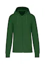 Kariban ökologischer Herren-Sweater mit Kapuze und Reißverschluss Vorschaubild