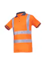 Sioen Molina 3879 Poloshirt Hi-Vis Stretch miniatuur