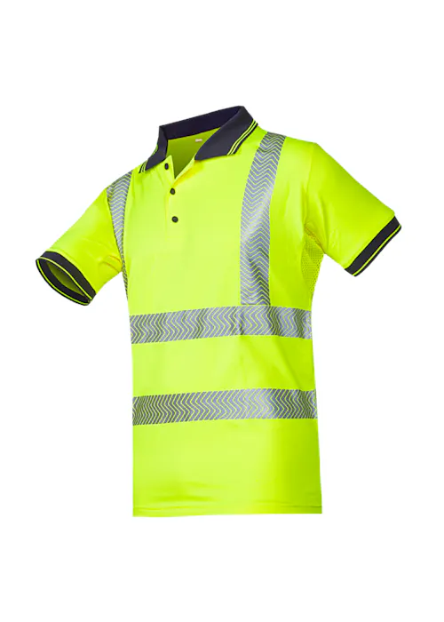 Sioen Tiola 3881 Polo à manches courtes Hi-Vis antibactérien pour femmes