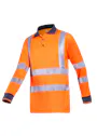 Sioen Olgiata 3883A2MV1 Poloshirt Signalisatie Lange Mouw Regular Fit miniatuur