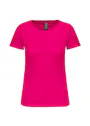 Kariban BIO150IC T-Shirt Ronde Hals Regular Fit Dames miniatuur