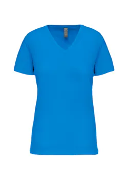 Kariban BIO150 T-shirt col V Slim Fit pour femmes thumbnail (vignette)