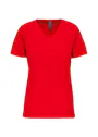 Kariban BIO150 T-Shirt V-Hals Slim Fit Dames miniatuur