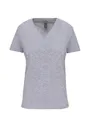 Kariban BIO150 T-Shirt V-Hals Slim Fit Dames miniatuur
