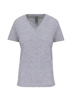 Kariban BIO150 T-shirt col V Slim Fit pour femmes thumbnail (vignette)