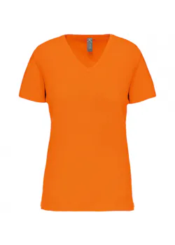 Kariban BIO150 T-shirt col V Slim Fit pour femmes thumbnail (vignette)