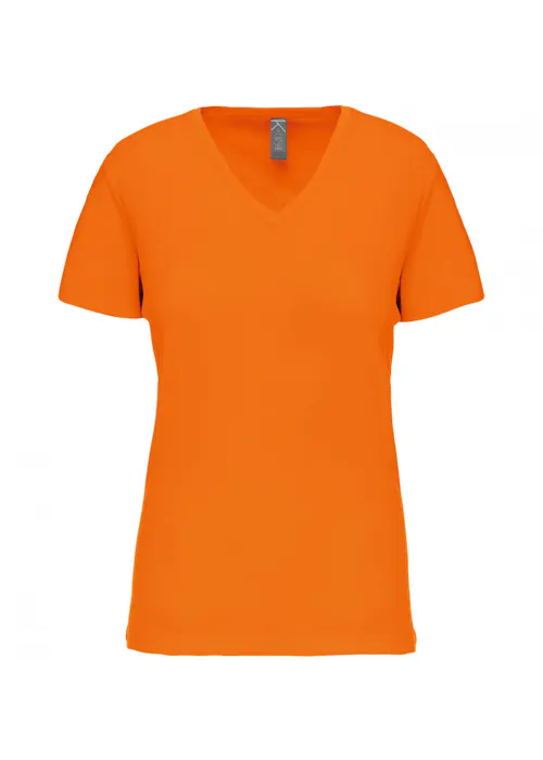 Kariban BIO150 T-shirt col V Slim Fit pour femmes