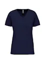 Kariban BIO150 T-Shirt V-Hals Slim Fit Dames miniatuur